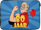Housse ordinateur 13 pouces - Anniversaire - Homme - 80 ans - Housse ordinateur