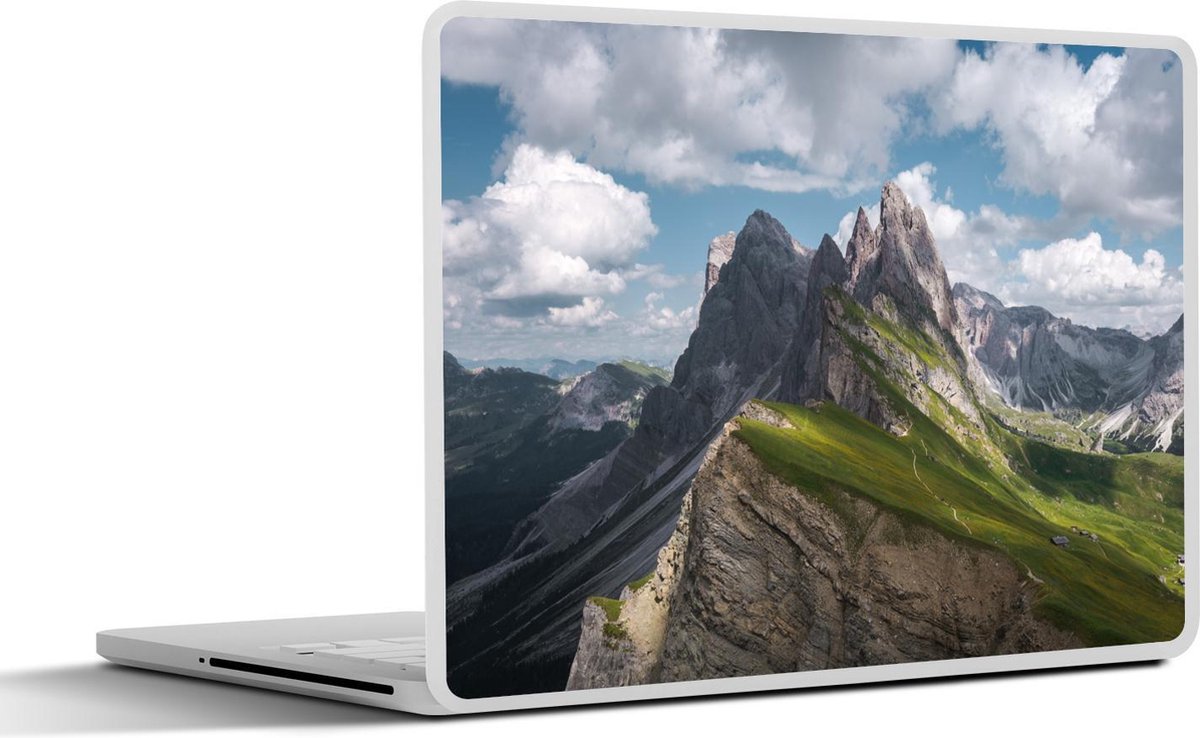 Laptop sticker - 15.6 inch - Berg - Dolomieten - Italië - 36x27,5cm - Laptopstickers - Laptop skin - Cover