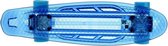 verlicht skateboard incl. accu 55 cm blauw