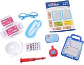 doktersset Doctor+ blauw/rood 10-delig