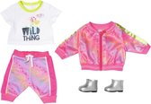 BABY born Deluxe Trendy Pink Set - Poppenkleding 43cm