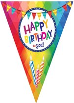 Vlaggenlijn Happy Birthday - Verjaardag vlaggetjes