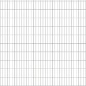 Everest Dubbelstaafmat 2,008x2,03 m zilverkleurig