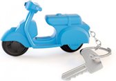 sleutelhanger Scooter 4 x 6,3 cm ABS blauw