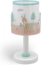 tafellamp Loving Deer 15 x 30 cm E14 wit/groen/bruin