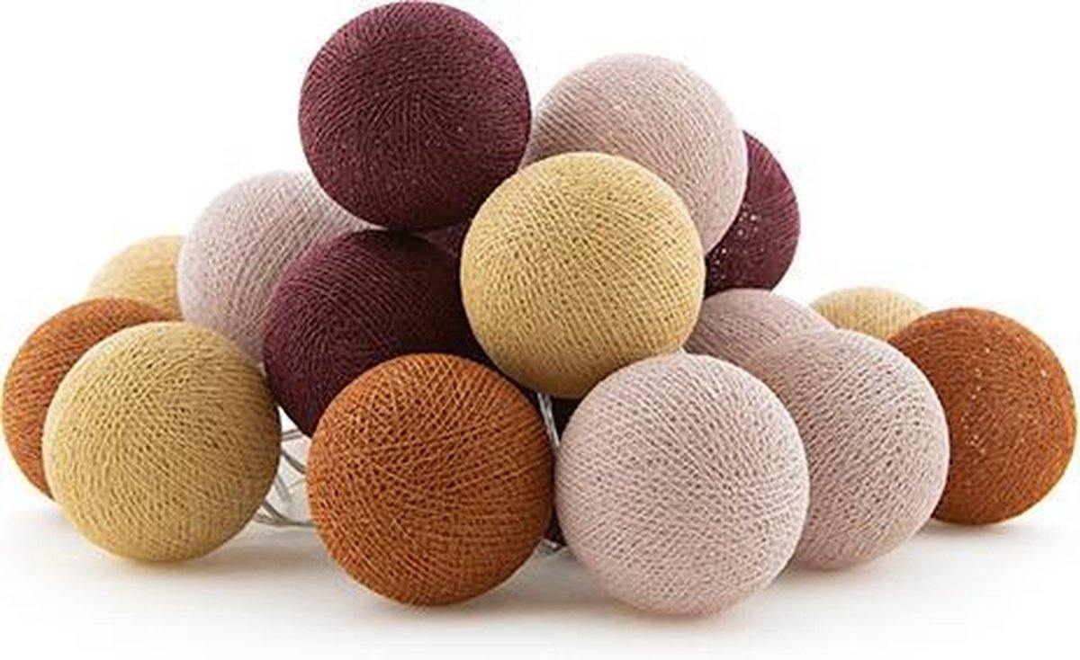 Cotton Ball Lights Lichtslinger binnen Lichtsnoer Lichtslinger