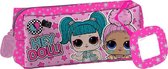 etui Hey Doll 21 x 5 x 8 cm polyester roze