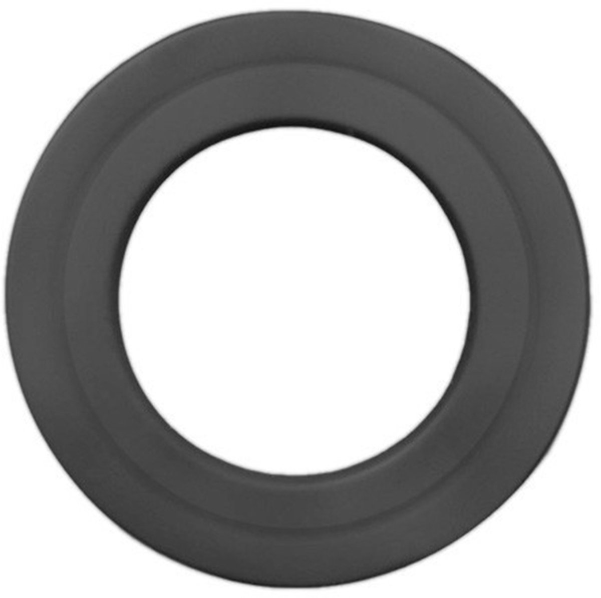 Livn Wand / Plafondrozette Zwart - Binnendiameter: 15,5 cm - Buitendiameter: 26 cm