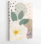 Canvas schilderij - Hand painted illustrations wall arts vector. Surface pattern design. 2 -    – 1843126798 - 40-30 Vertical