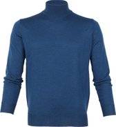 Suitable Merino Pull Coltrui Petrol Blauw