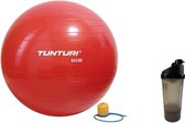 Tunturi - Fitness Set - Shakebeker - Gymball Rood 65 cm