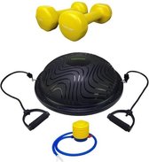 Tunturi - Fitness Set - Balanstrainer - Balance Trainer & 2 x 1,5 kg Gewichten