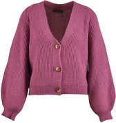 River Woods Zachte cardigan met V-hals in roze