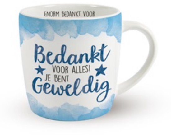 Bedankt mok