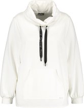 SAMOON Dames Sweatshirt met afgeronde zoom