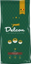 Delcon - High Premium Kattenvoer - Kattenbrokken - Sensitive - voor Katten met spijsverteringsproblemen - met Lam - 1.75kg