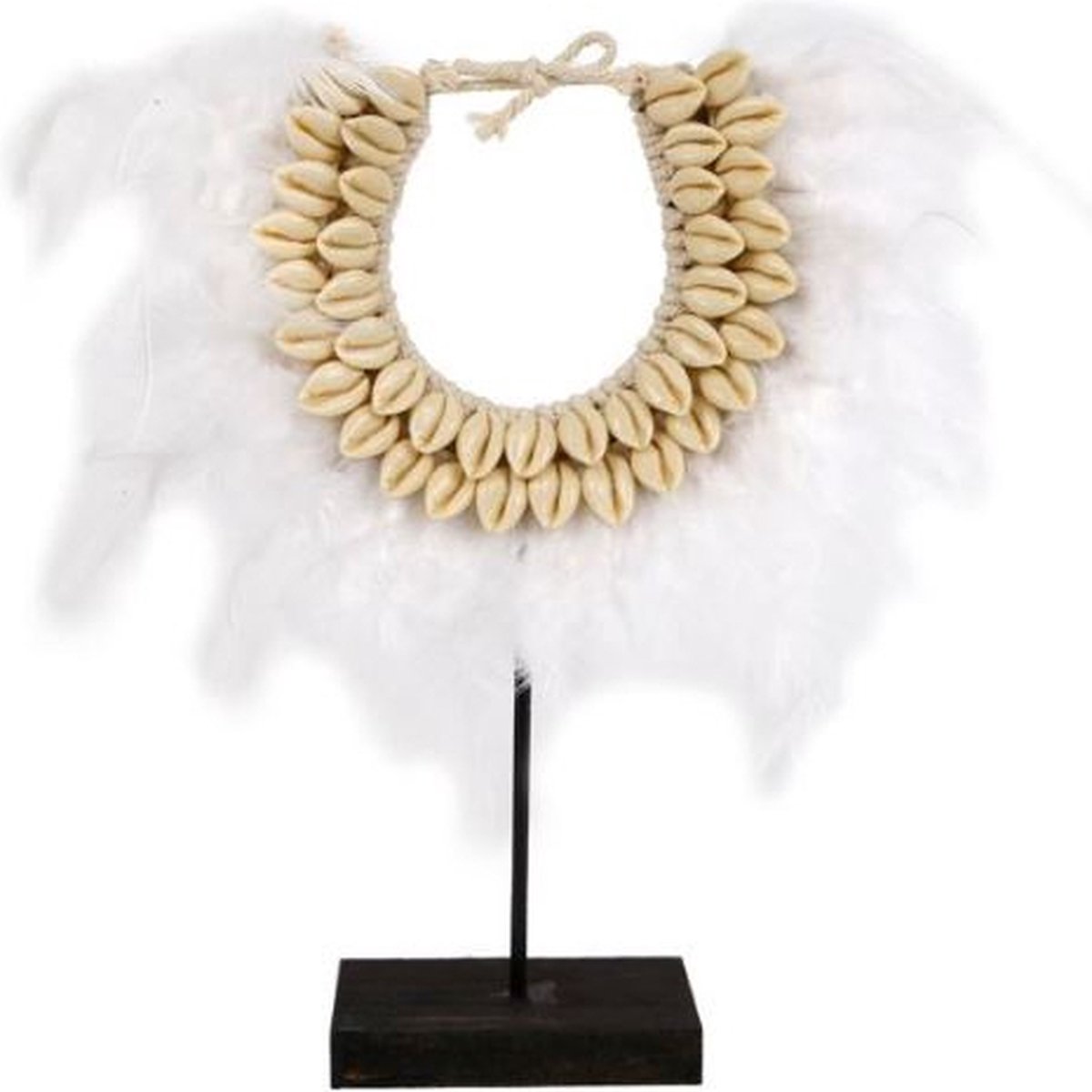 Gifts Amsterdam Ornament Verenketting 18 X 31 X 6 Cm Staal Wit