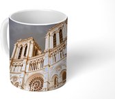 Mok - Donkere wolken boven de Notre Dame in Parijs - 350 ML - Beker