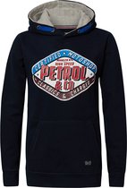 Petrol Industries - Jongens Hoodie met logo artwork -  - Maat 152