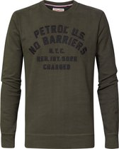 Petrol Industries - Sweater logo artwork Heren - Maat XXXL