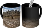 Magische Mok - Foto op Warmte Mok - Architectuur van de Borobudur tempel - 350 ML