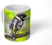 Mok - Koffiemok - Vogel - Tak - Bos - Mokken - 350 ML - Beker - Koffiemokken - Theemok