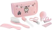 Miniland Verzorgingsset Baby kit set- roze Roze