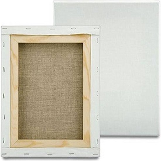 Artina FSC® Premium Canvas Schildersdoek – 3 Stuks – 70x100