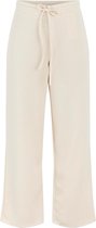 Pieces Broek Pcrise  Mw Wide Pant Lw 17108631 Buttercream Dames Maat - XS