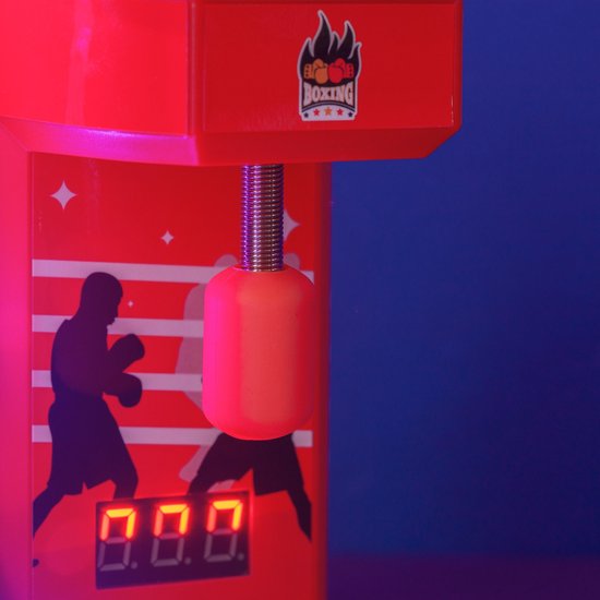 Thumbnail van een extra afbeelding van het spel Orb Retro Vingerboxmachine Arcade Rood/oranje