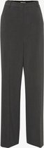 b.young BYDANTA WIDE LEG PANTS - Dark Grey Grey