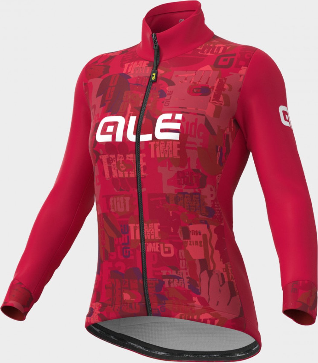 Ale Dames Fietsjas Solid Break - Rood - XXL