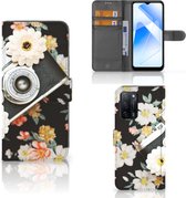 GSM Hoesje OPPO A16/A16s | OPPO A54s Bookcover Vintage Camera