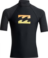 Billabong - UV Zwemshirt voor heren - Korte mouw - Team Wave - Zwart - maat M