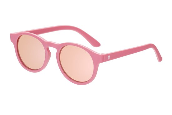 Babiators - Gepolariseerde UV-zonnebril voor kinderen - Keyhole - The Starlet - Poppy Pink - maat Onesize (6+yrs)