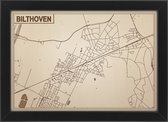 Decoratief Beeld - Houten Van Bilthoven - Hout - Bekroned - Bruin - 21 X 30 Cm