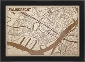 Decoratief Beeld - Houten Van Zwijndrecht - Hout - Bekroned - Bruin - 21 X 30 Cm