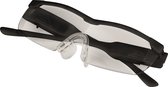 EasyMaxx, vergrotende bril – 160% - bril met led lampjes - 12V – verhelderende bril – leesbril