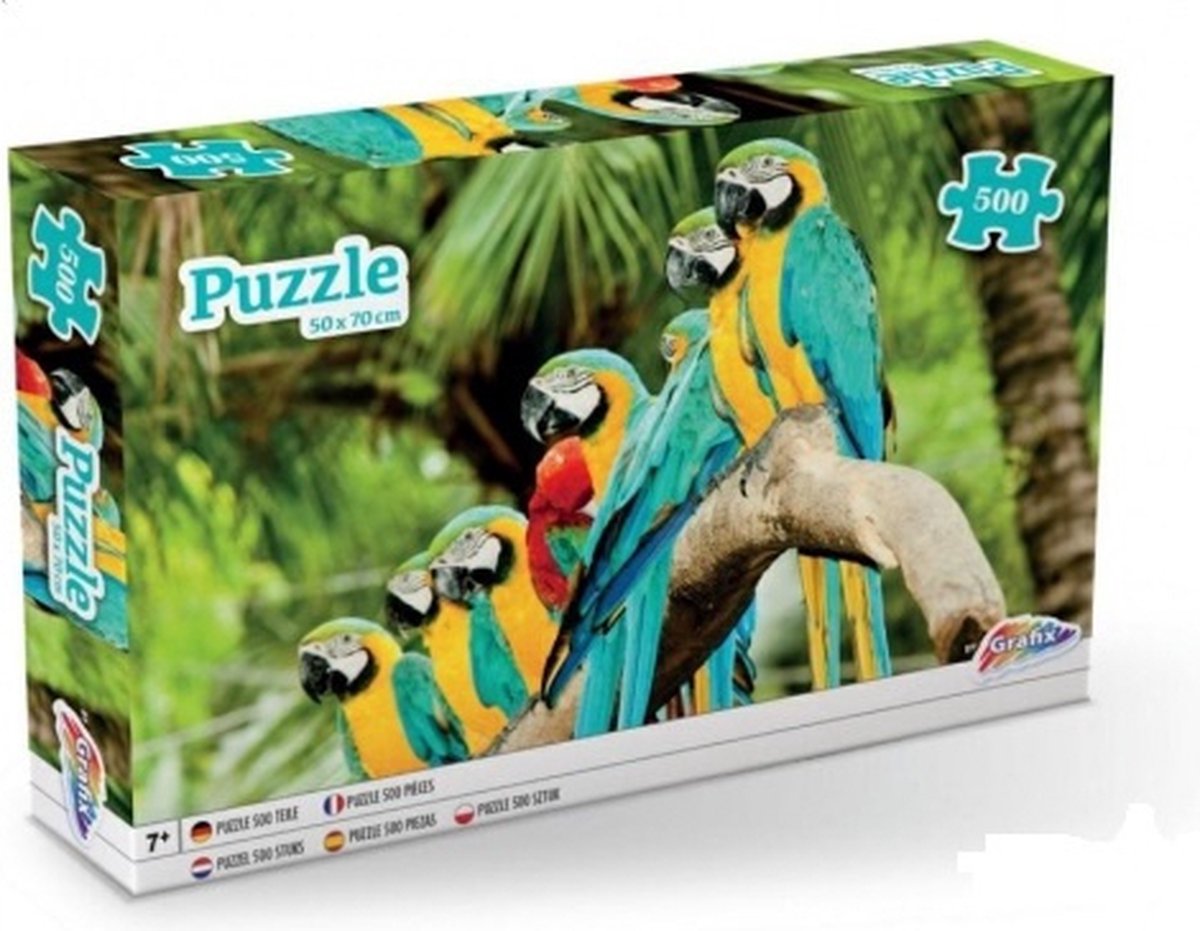 Legpuzzel papagaai 500 stukjes