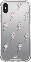 xoxo Wildhearts case voor iPhone XS - Thunder Pink - xoxo Wildhearts Mirror Cases