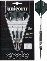 Unicorn Code 80% Black Green - Dartpijlen - 22 Gram
