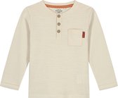 Prénatal peuter blouse - kinderkleding voor jongens - maat 80 - Ecru