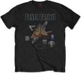 Pink Floyd Heren Tshirt -2XL- Montage Zwart