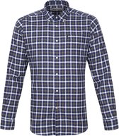 Barbour - Overhemd Ruit Blauw - XXL - Heren - Modern-fit
