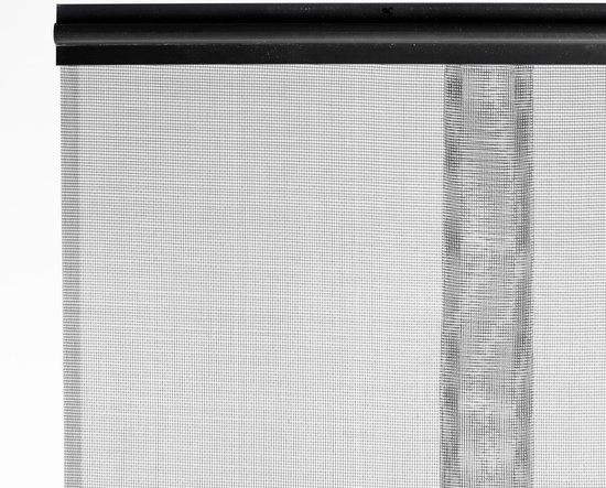 Horgordijn Lamellen Zwart Vliegengordijn deur - 100 x 210 cm | bol.com