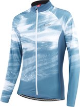 Löffler Fietsshirt Nebula Dames Polyester Blauw Maat 42