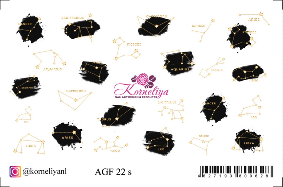 Goedkoopste Korneliya Folie Decal AGF 22 Silver