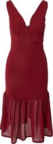 Wal G. cocktailjurk jessie Bordeaux-10 (38)