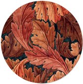 Walljar - William Morris - Acanthus - Muurdecoratie - Dibond wandcirkel