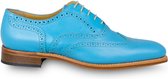 VanPalmen Quirey Nette schoenen - heren veterschoen - aqua - goodyear-maakzijze - topkwaliteit